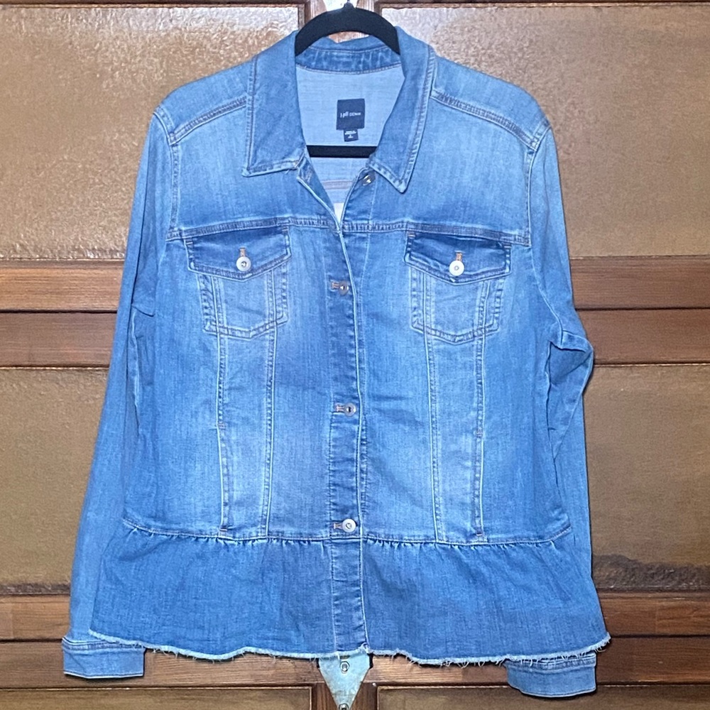 J. Jill Blue Jean Jacket